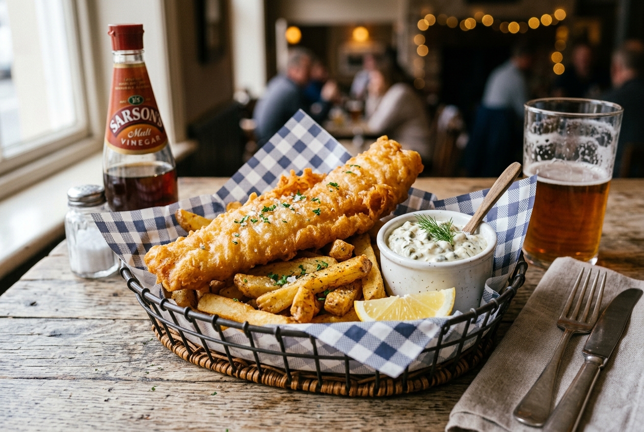 Fish and chips Frites